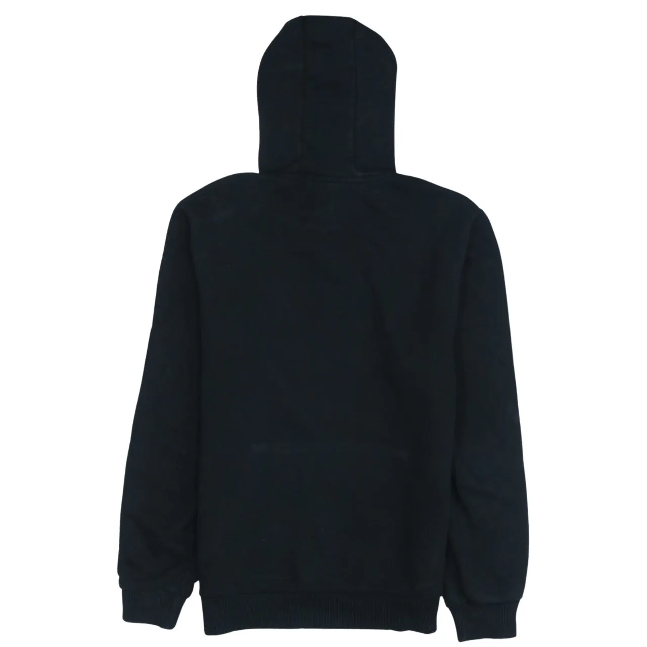 Fila Vintage 90's Black Small Hoodie, Pullover with Pockets & Drawstring sold by Vintage Club product image thumbnail 2