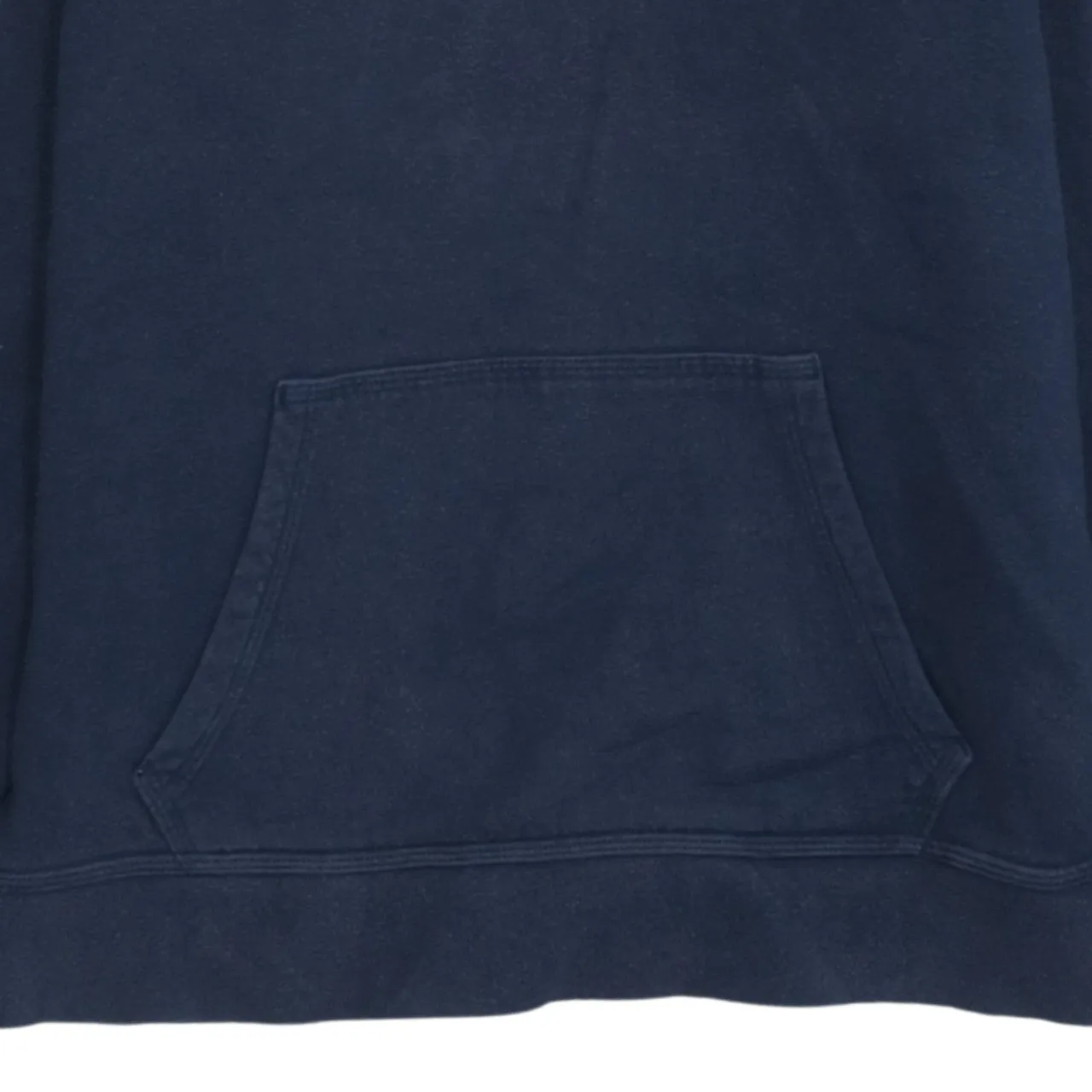 Vintage 90s Nike Women's XL Navy Blue Swoosh Pullover Hoodie Classic sold by Vintage Club product image thumbnail 4