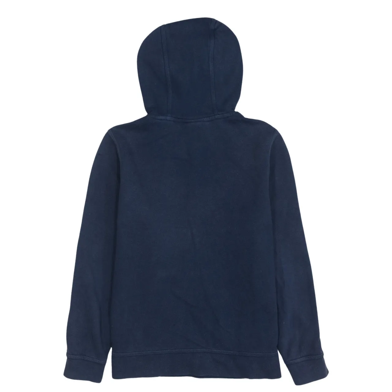 Vintage 90s Nike Women's XL Navy Blue Swoosh Pullover Hoodie Classic sold by Vintage Club product image thumbnail 2