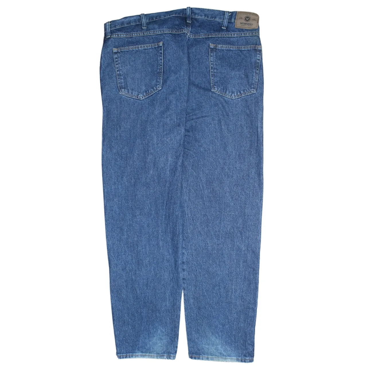 Vintage 90's Wrangler Men's Blue Cotton Lightwash Pants Size 44 sold by Vintage Club