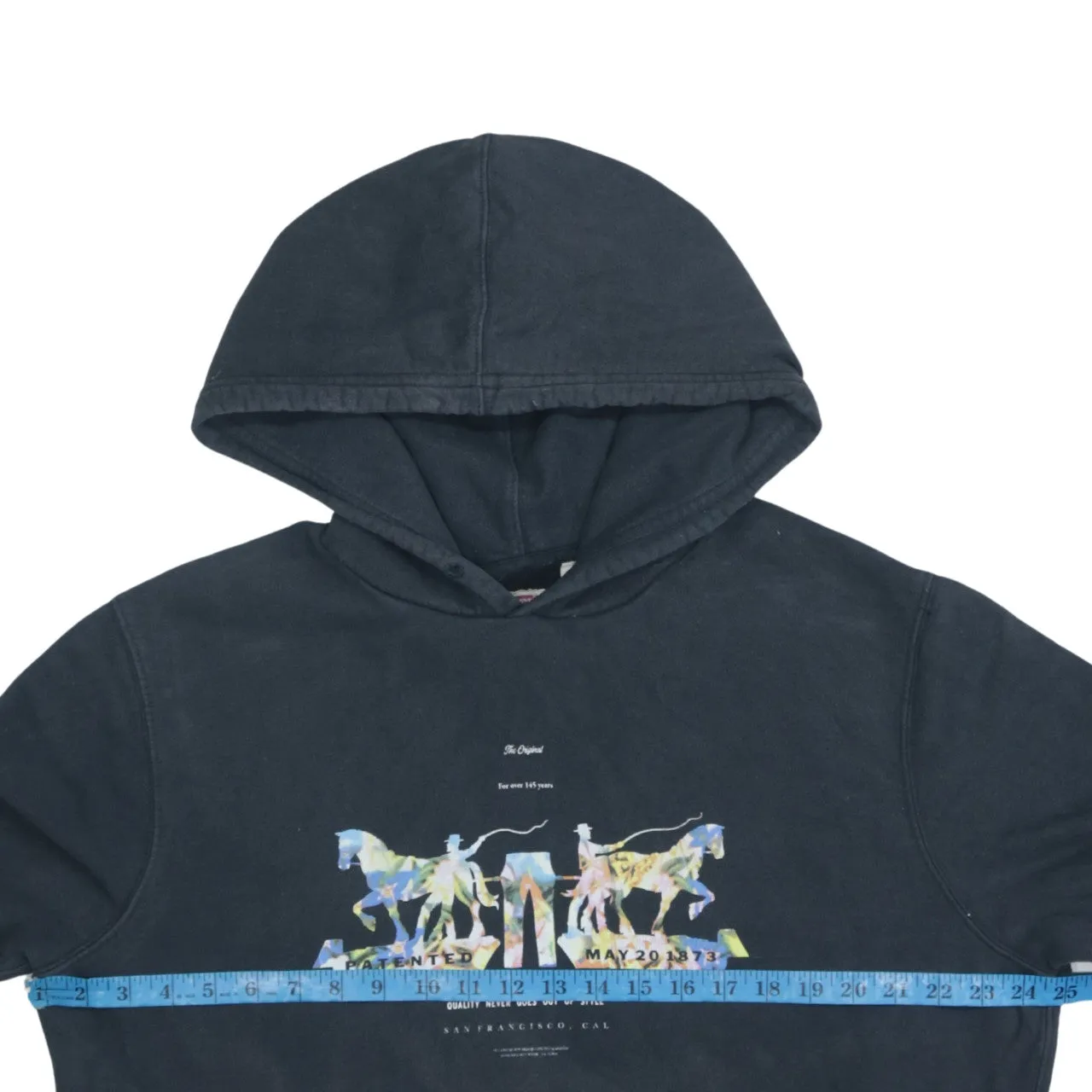 Levi's 90's Vintage Black Pullover Hoodie Men Large L Retro Look sold by Vintage Club product image thumbnail 5