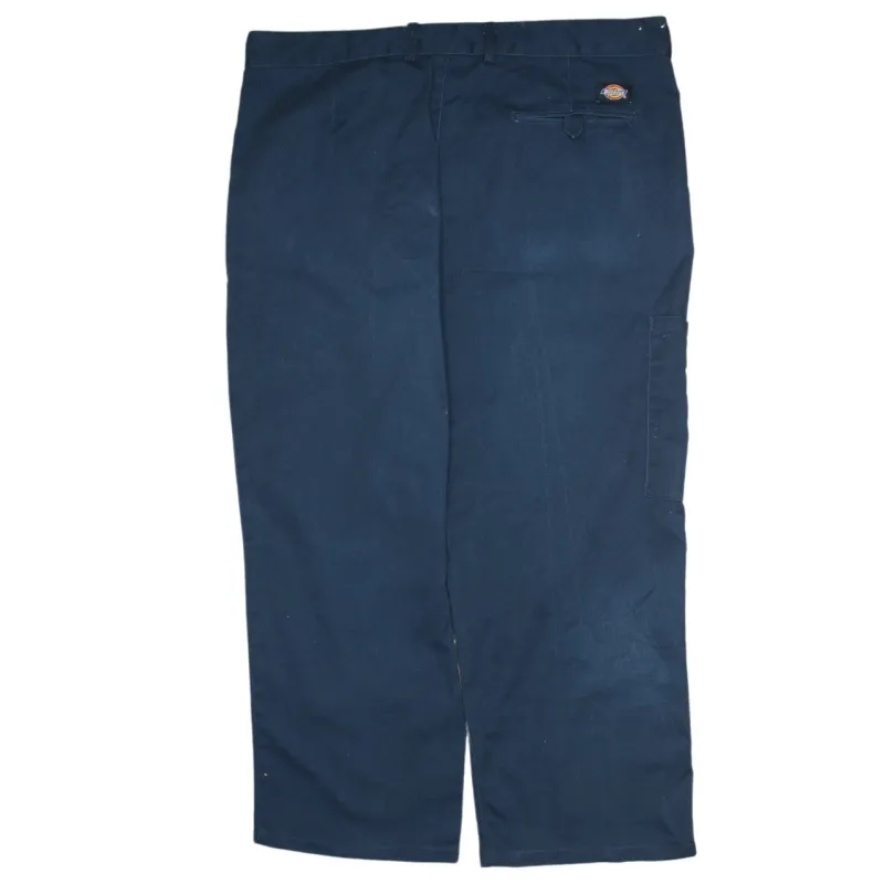 Dickies Men's 90s Vintage Baggy Navy Blue Trousers Cotton 38 Pockets sold by Vintage Club