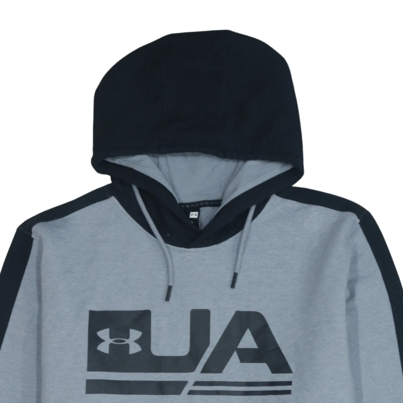 Under Armour Vintage 90s Black Drawstring Pullover Hoodie XLarge sold by Vintage Club product image thumbnail 3