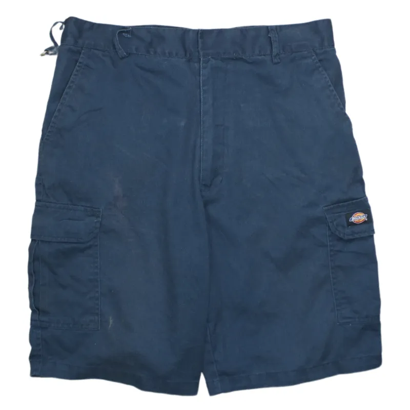 Dickies Men's 34 Baggy 90's Cargo Chino Shorts Navy Blue Cotton sold by Vintage Club