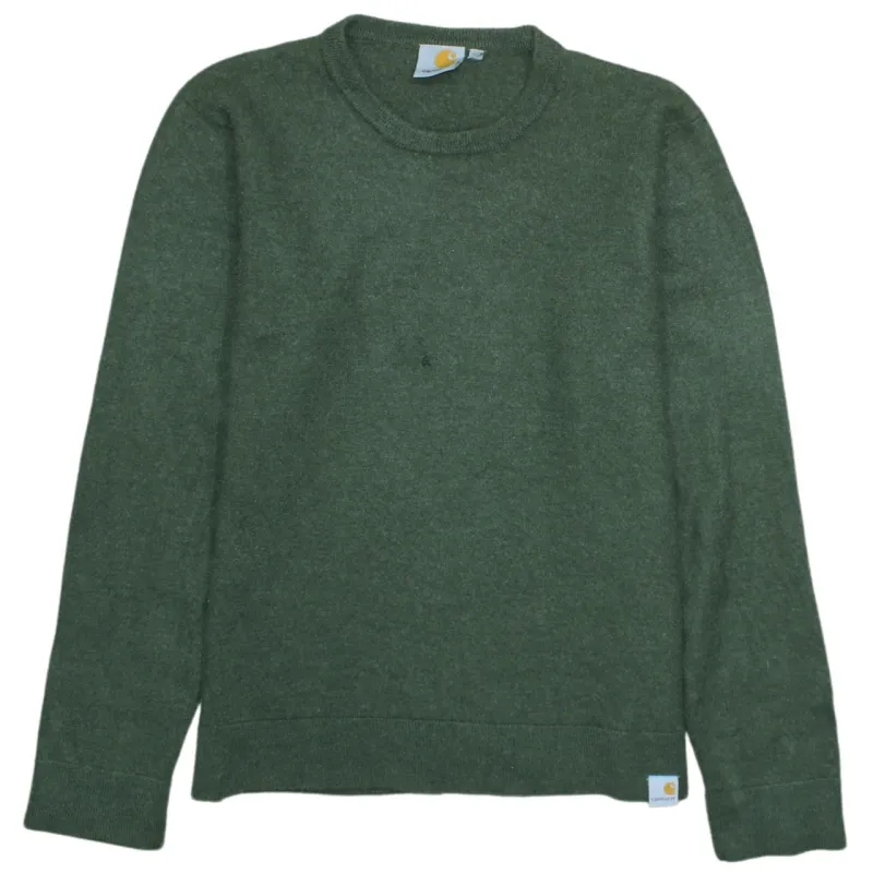 Carhartt Women's Vintage 90's XL Green Lightweight Cotton Sweatshirt made by Carhartt