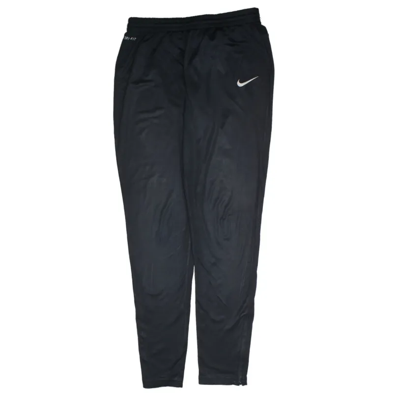 Nike Men's Vintage 90's Black Cotton Swoosh Joggers Sweatpants Med made by Nike