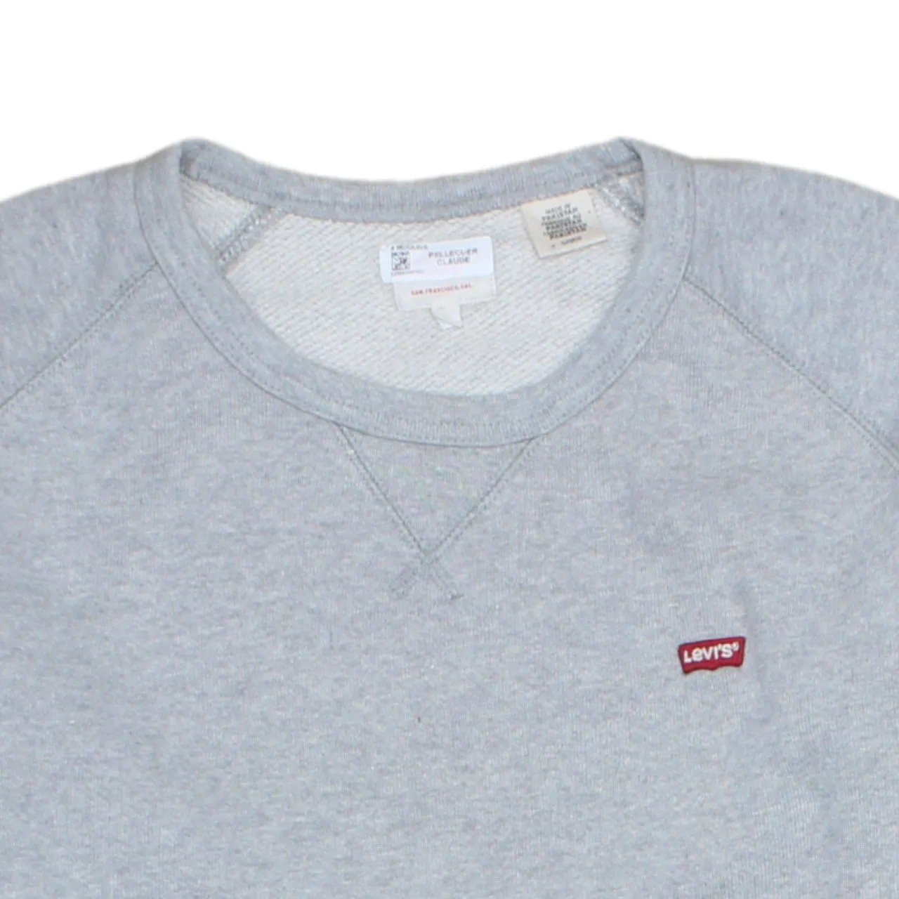 Levi's Vintage 90's Grey Crew Neck Sweatshirt - Men's Small, Lightweight sold by Vintage Club product image thumbnail 3