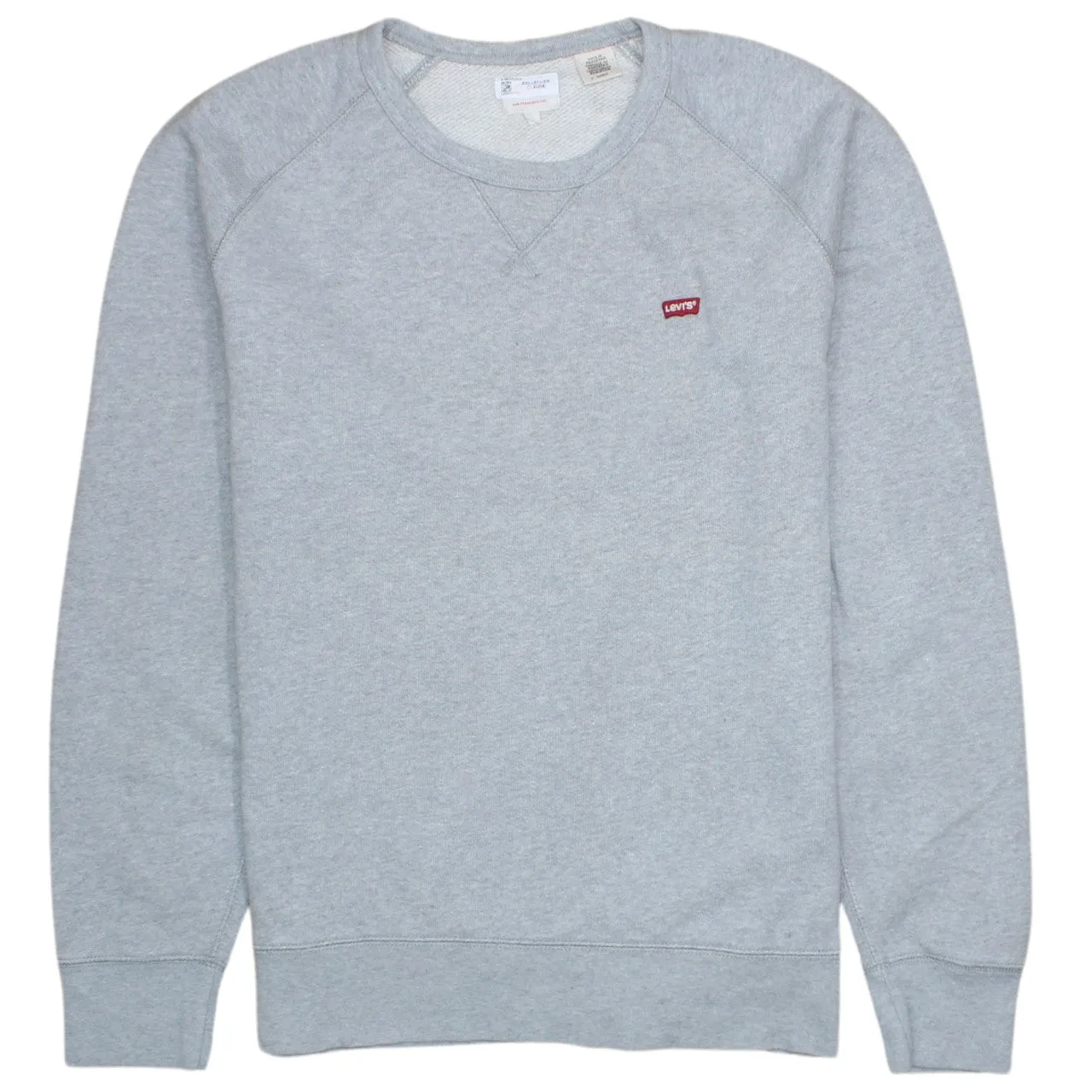 Levi's Vintage 90's Grey Crew Neck Sweatshirt - Men's Small, Lightweight sold by Vintage Club