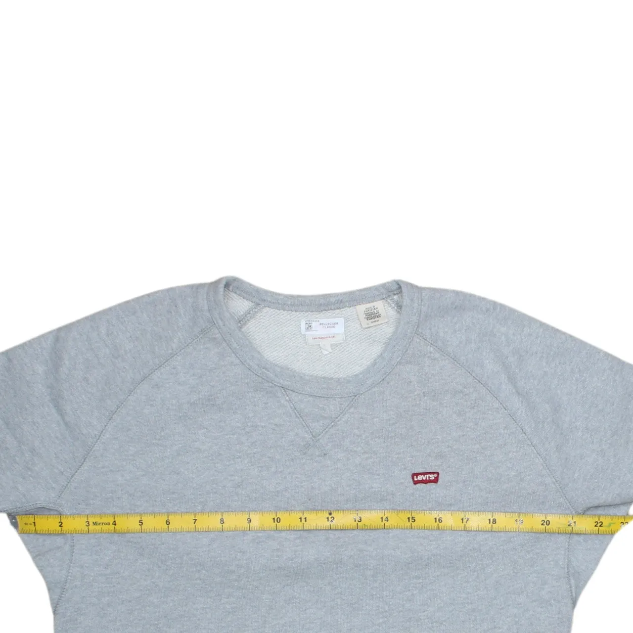 Levi's Vintage 90's Grey Crew Neck Sweatshirt - Men's Small, Lightweight sold by Vintage Club product image thumbnail 5