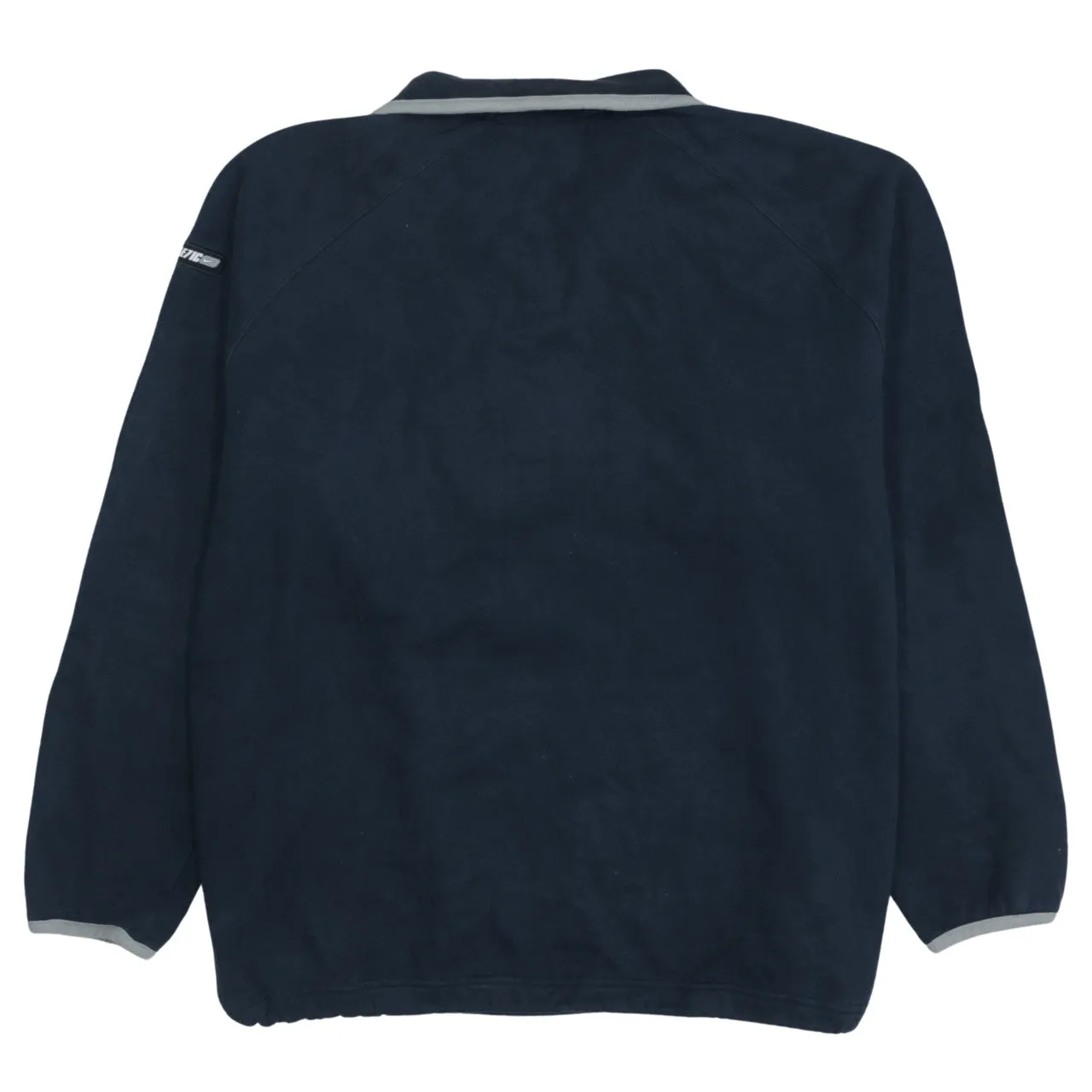 Nike Vintage 90s 2XL Navy Cotton Quarter Zip Sweatshirt Mens XXL sold by Vintage Club product image thumbnail 2