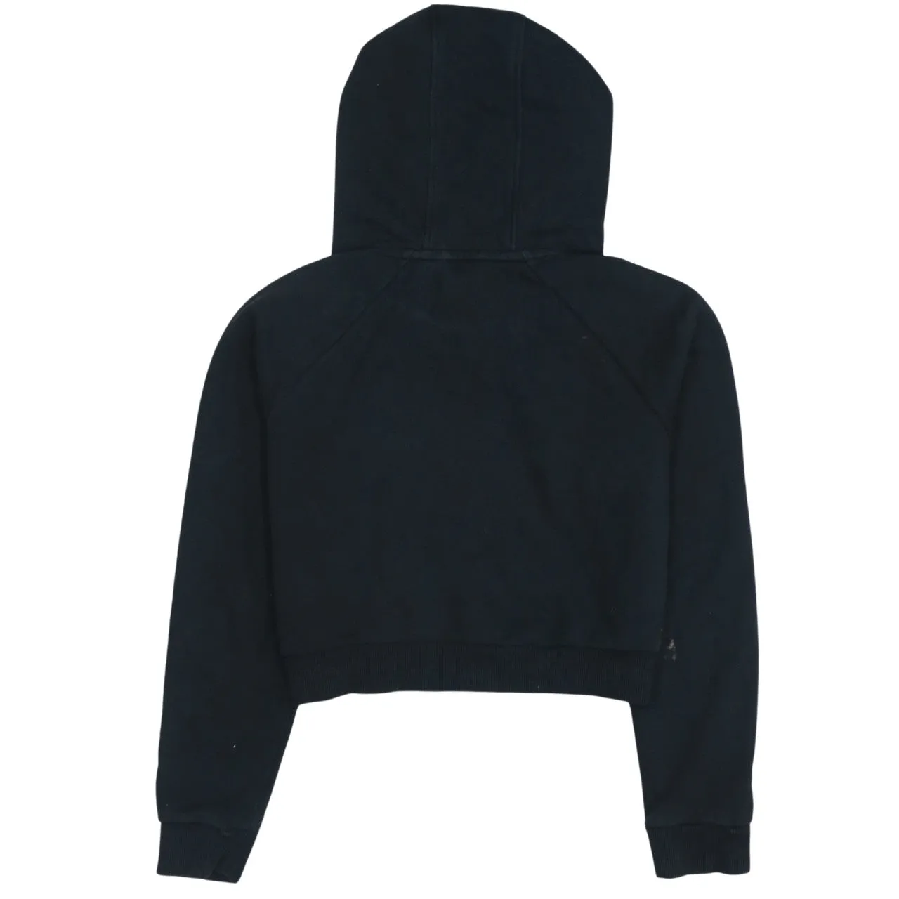 Adidas 90s Women's Small Black Spellout Cotton Hoodie Retro Style sold by Vintage Club product image thumbnail 2