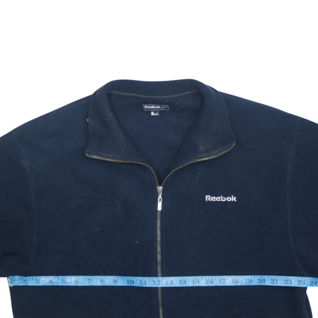 Reebok Vintage 90s Men's Medium Hiking Fleece Jumper, Navy Blue sold by Vintage Club product image thumbnail 5
