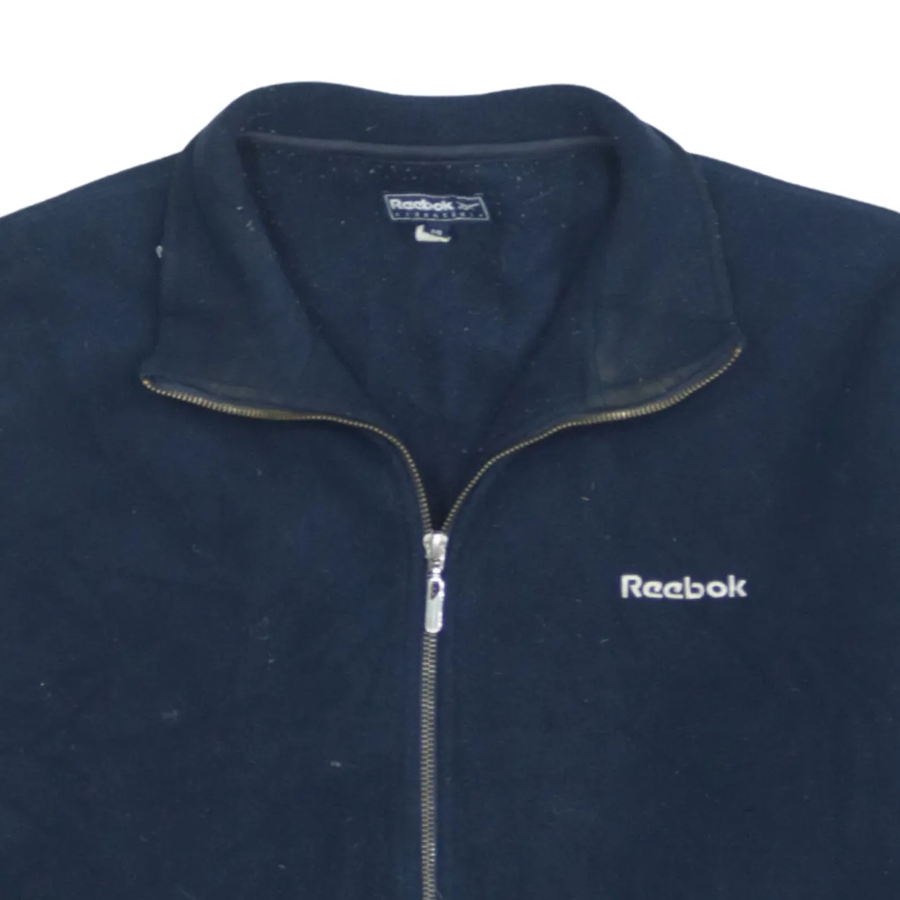 Reebok Vintage 90s Men's Medium Hiking Fleece Jumper, Navy Blue sold by Vintage Club product image thumbnail 3
