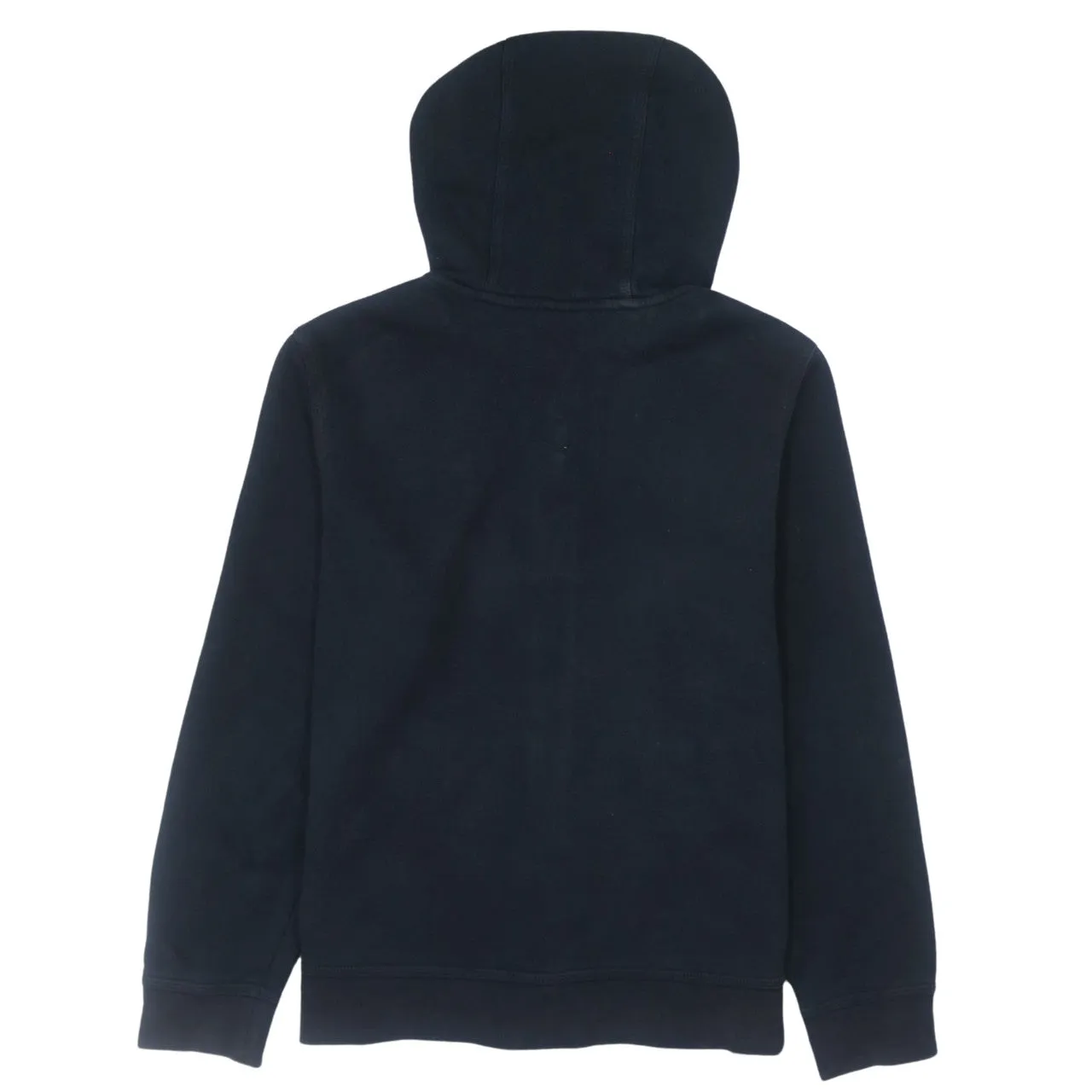 Nike Vintage 90's Black Swoosh Women's Large Full Zip Hoodie Cotton sold by Vintage Club product image thumbnail 2