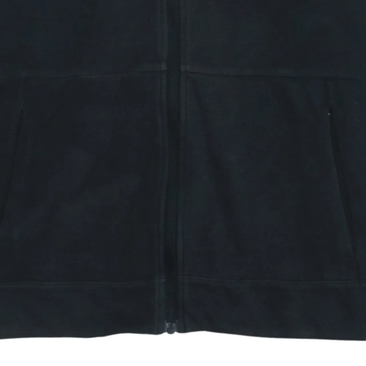 Adidas Women's Vintage 90s Black Striped Sleeve Zip-Up Hoodie Medium sold by Vintage Club product image thumbnail 4