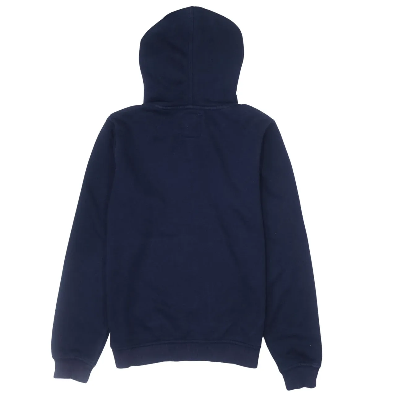 Vintage Kappa 90s Navy Blue Unisex Spellout Hoodie XSmall Cotton sold by Vintage Club product image thumbnail 2