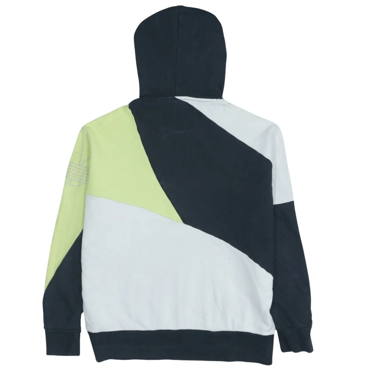 Adidas Vintage Black 90s Hoodie Women's Small w/ Drawstring Pockets sold by Vintage Club product image thumbnail 2
