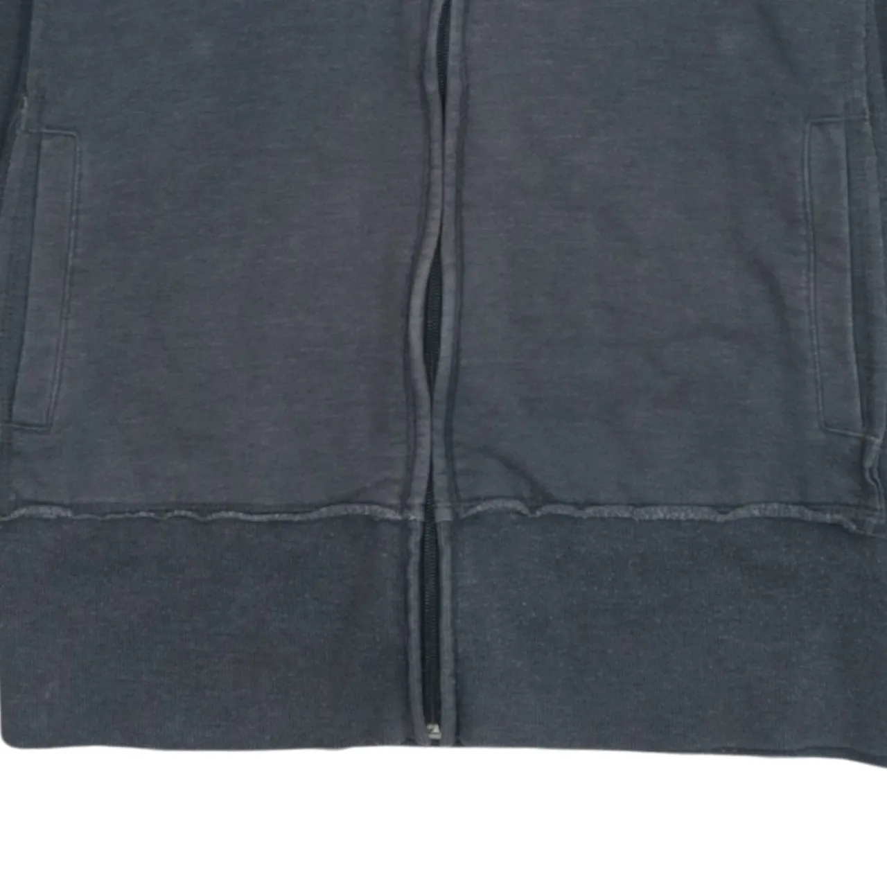 Champion 90's Vintage Grey Spellout Hoodie Women's Small Zip Up sold by Vintage Club product image thumbnail 4