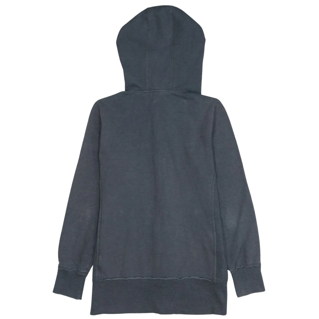 Champion 90's Vintage Grey Spellout Hoodie Women's Small Zip Up sold by Vintage Club product image thumbnail 2