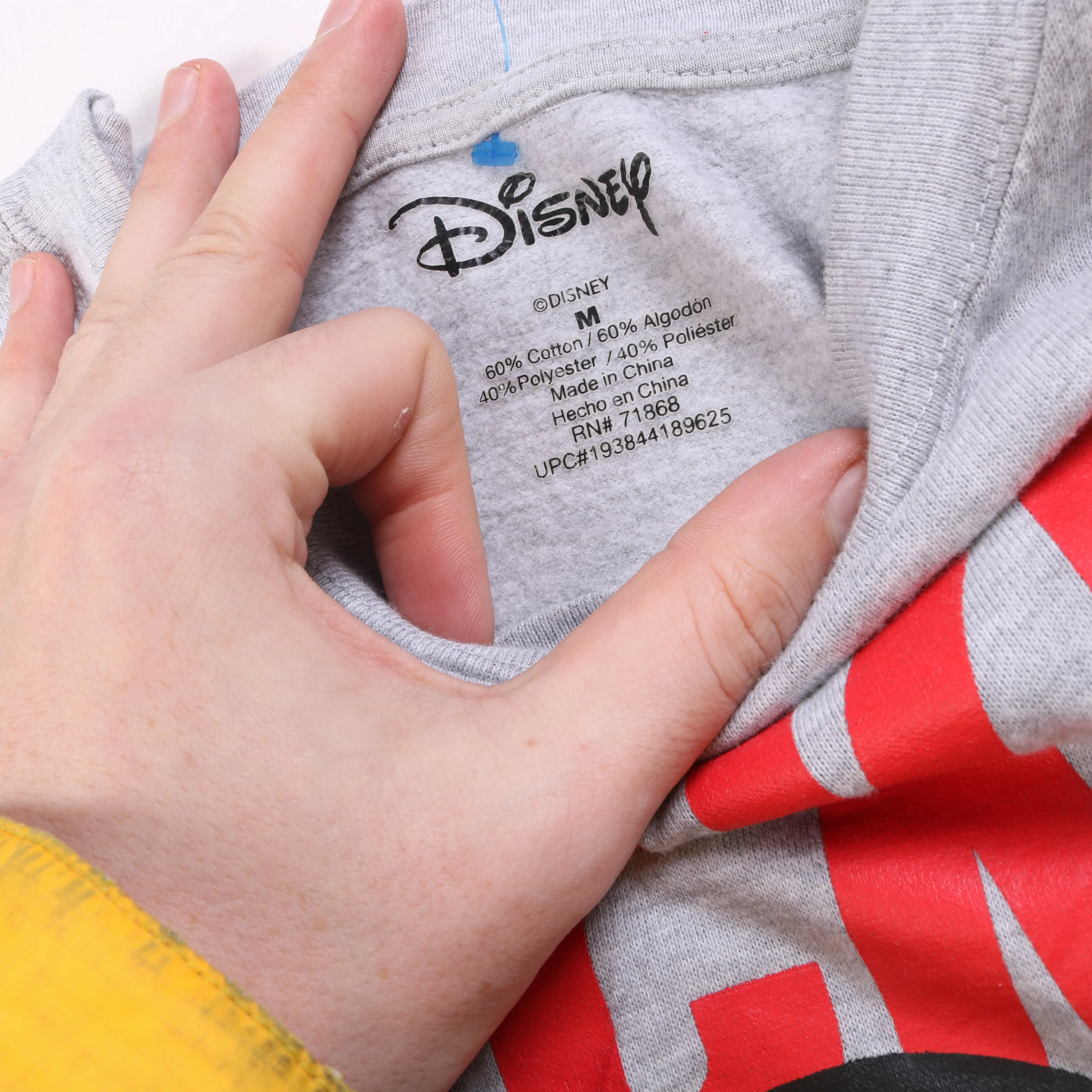Vintage Disney Mickey Mouse Grey Crewneck Sweatshirt Women M sold by Vintage Club product image thumbnail 4