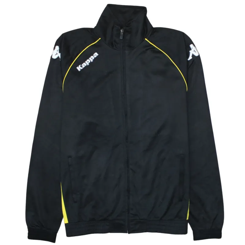 Kappa 90's Lightweight Full Zip Up Sweatshirt Large Black sold by Vintage Club