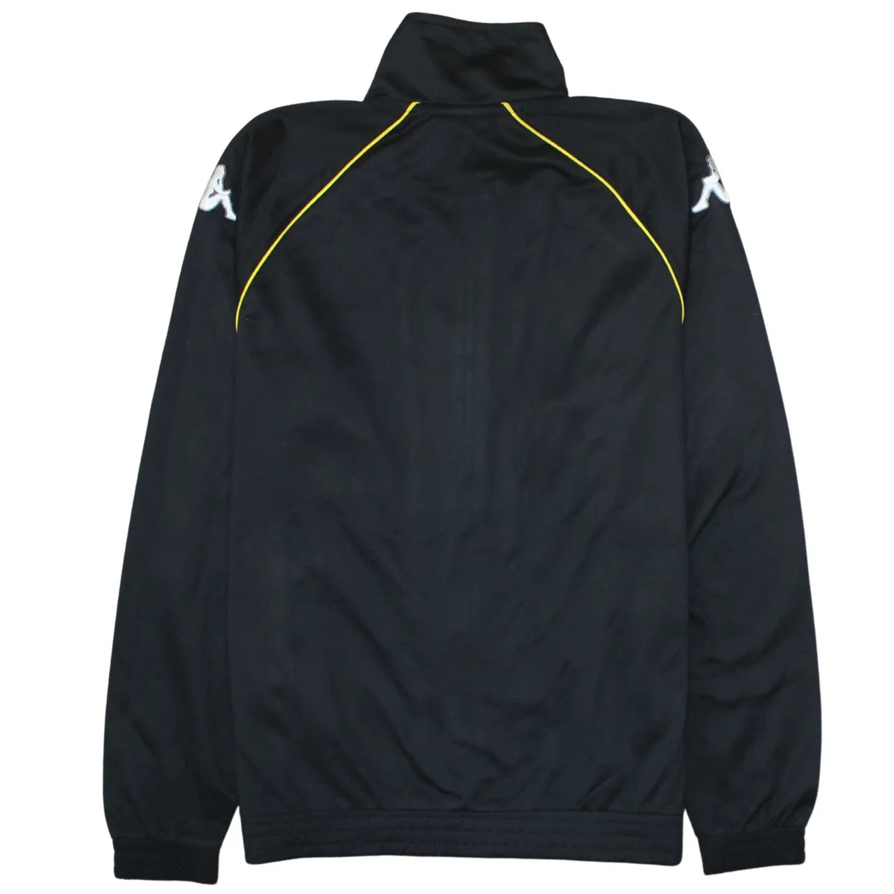 Kappa 90's Lightweight Full Zip Up Sweatshirt Large Black sold by Vintage Club product image thumbnail 2