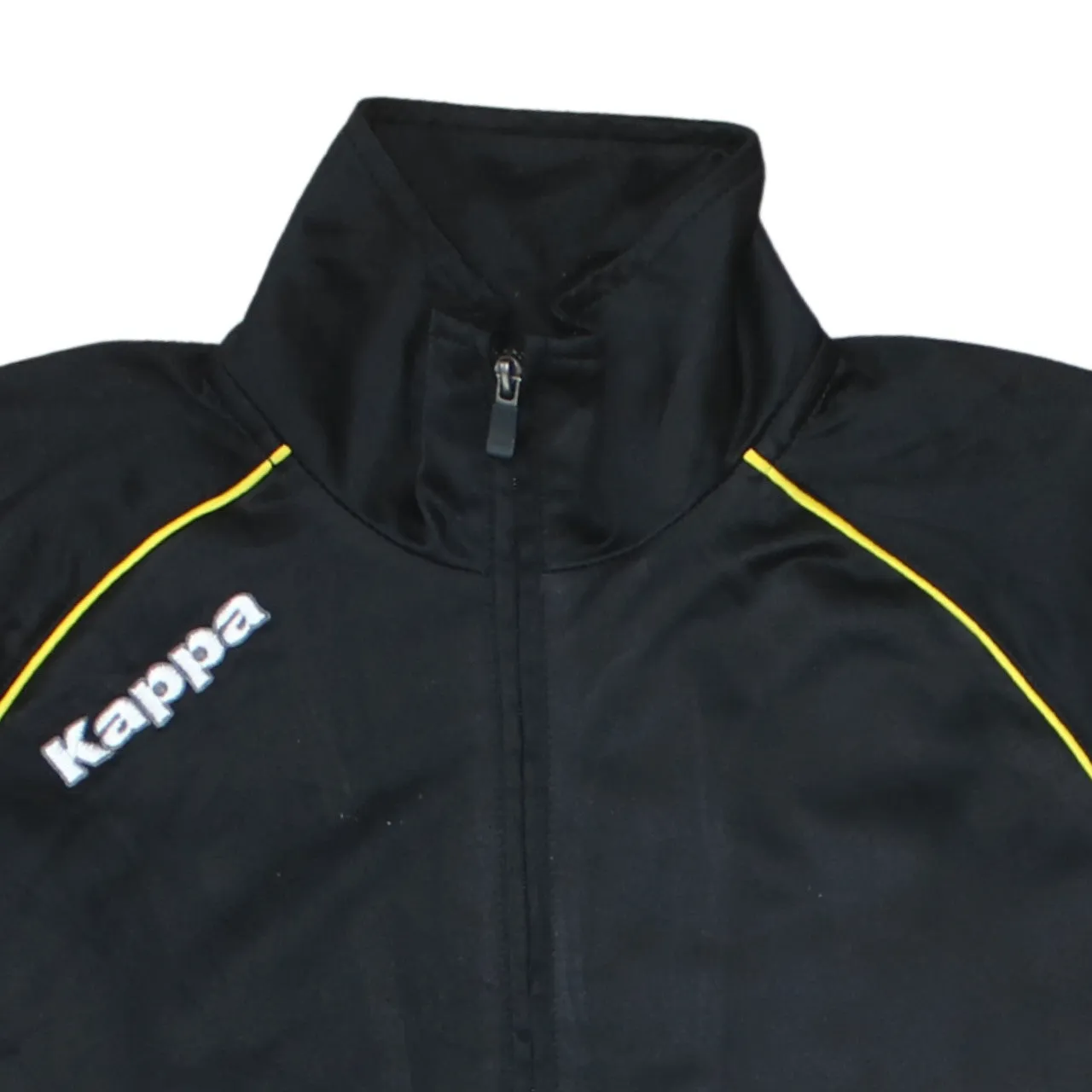 Kappa 90's Lightweight Full Zip Up Sweatshirt Large Black sold by Vintage Club product image thumbnail 3