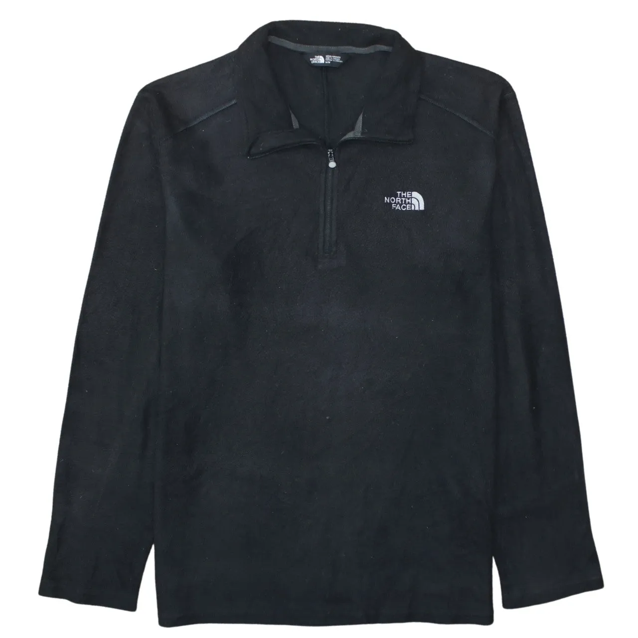 The North Face 90's Hiking Warm Quarter Zip Fleece Jumper Medium Black sold by Vintage Club