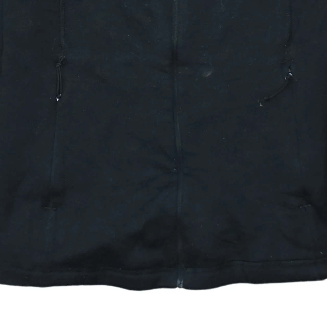 The North Face Black Fleece Jacket Women's Medium Full Zip Printed Logo Pockets Outdoor Top sold by Vintage Club product image thumbnail 4