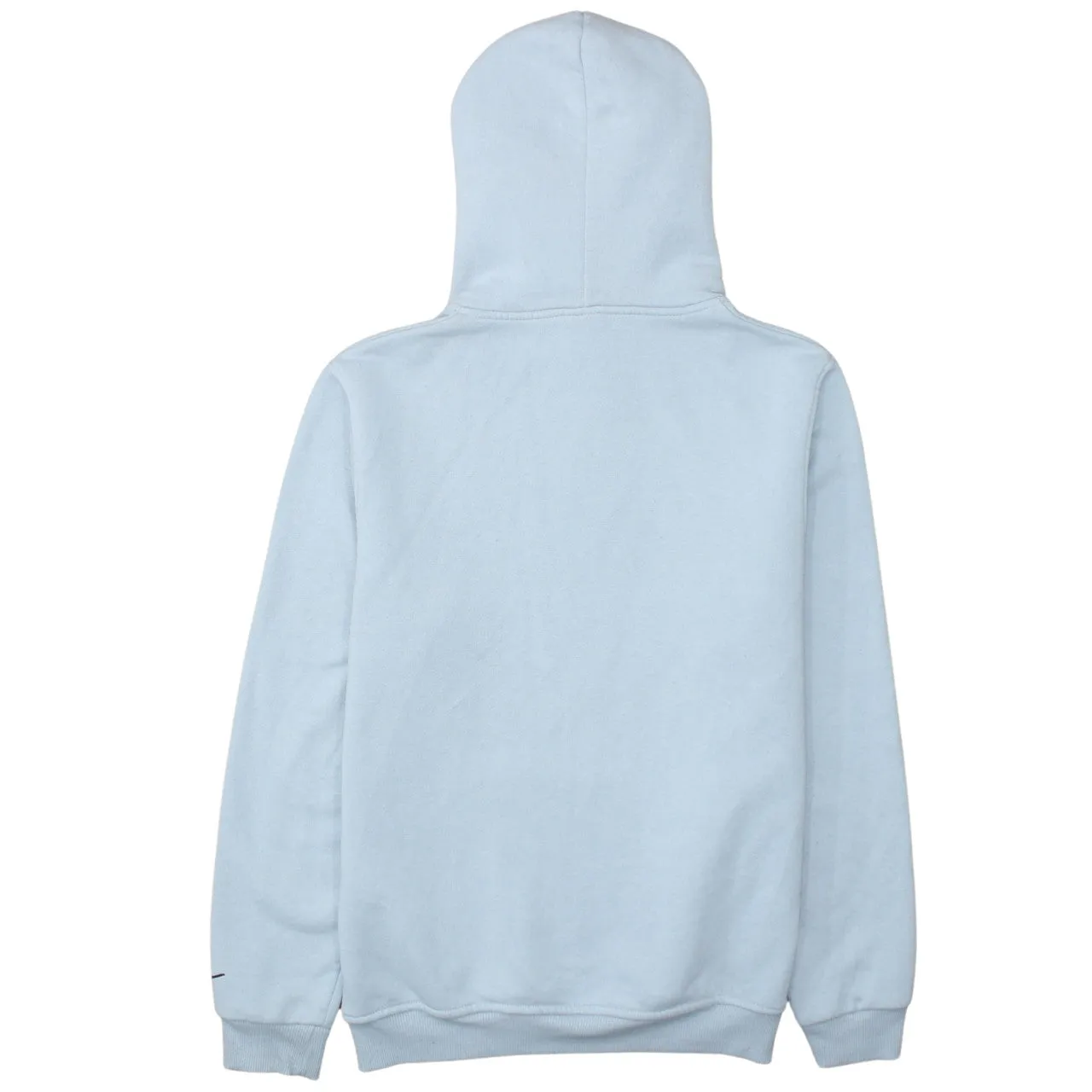 Nike 90's Center Middle Swoosh Pullover Hoodie Medium Blue sold by Vintage Club product image thumbnail 2