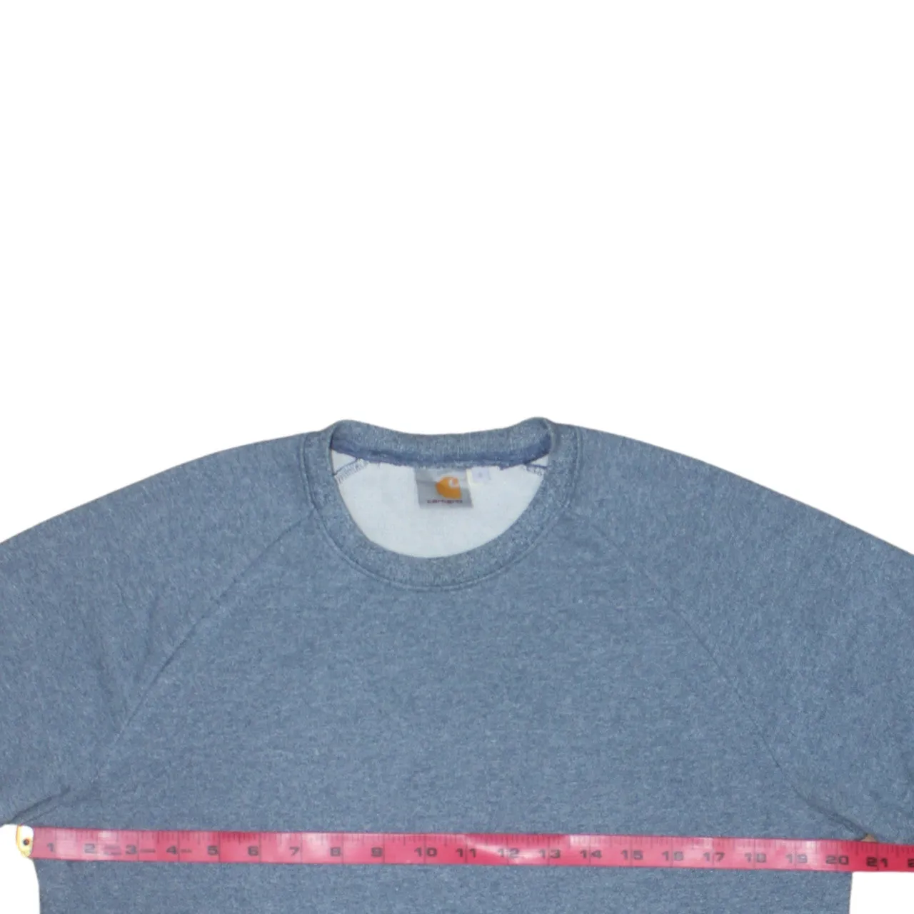 Carhartt 90's Plain Crew Neck Sweatshirt Small Blue sold by Vintage Club product image thumbnail 5
