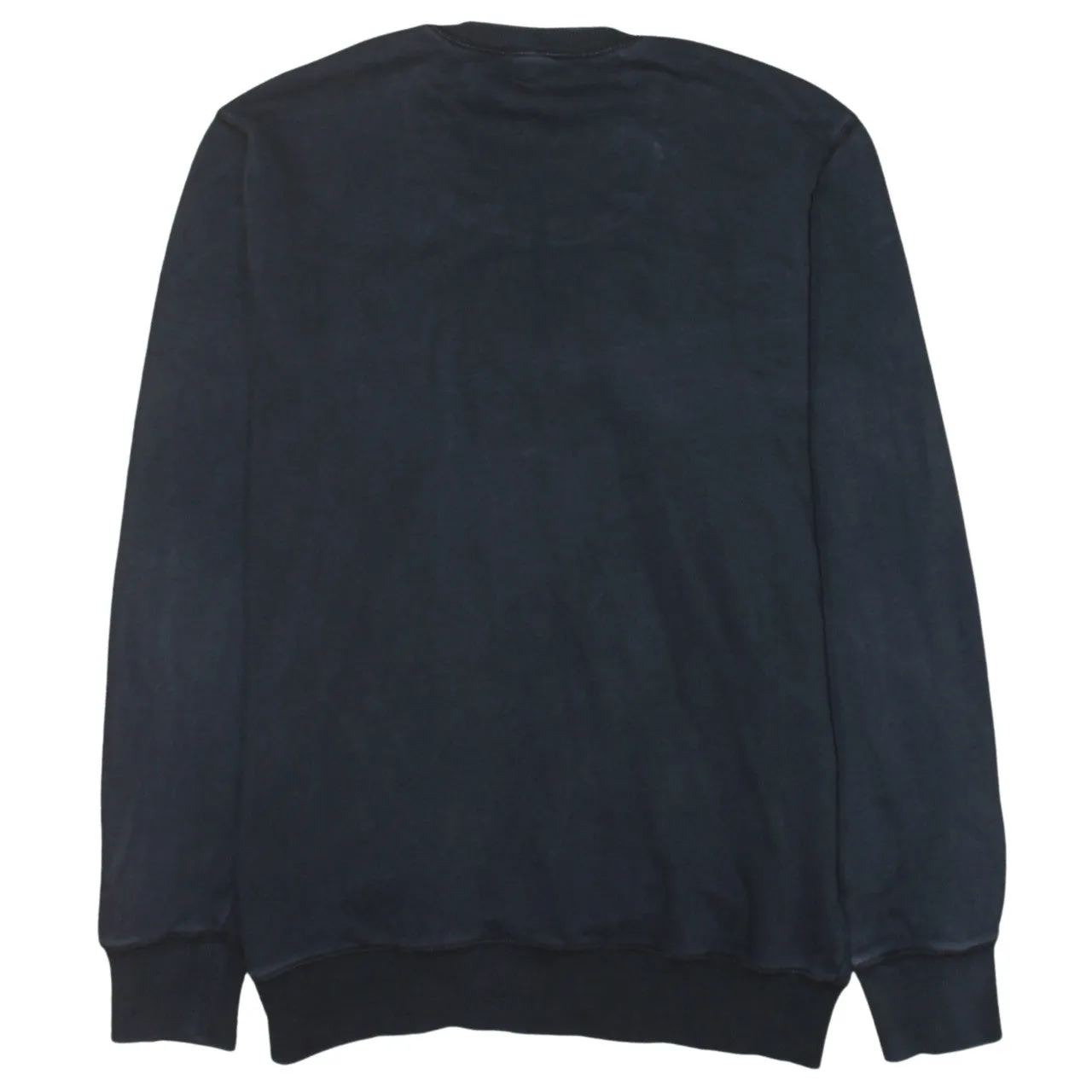 Diesel Navy Sweatshirt Men's Large Printed Banner Logo Crewneck Pullover Fleece Top sold by Vintage Club product image thumbnail 2