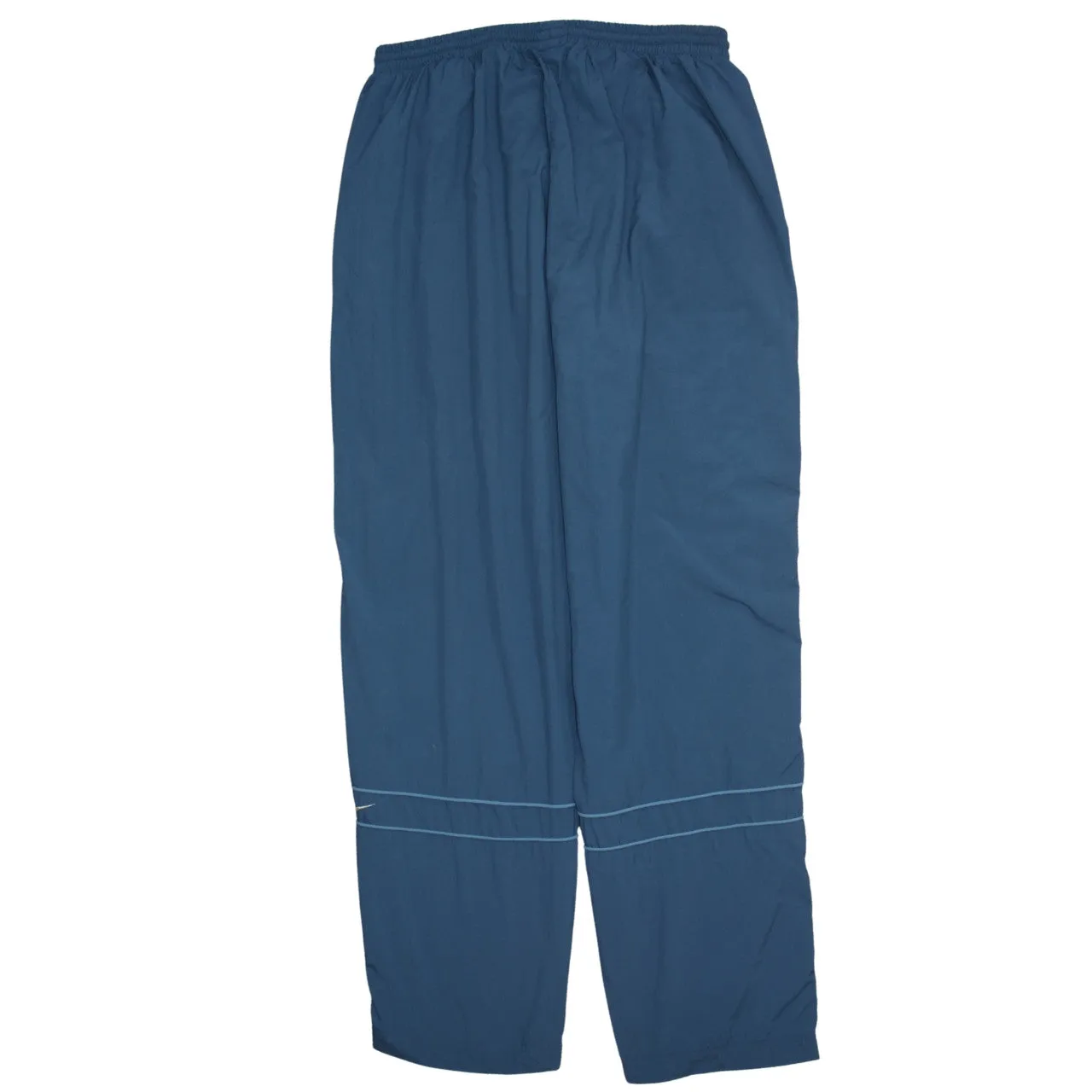 Nike Blue Joggers Men’s Large Elastic Waist Piping Detail Casual Track Pants sold by Vintage Club product image thumbnail 2