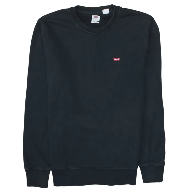 Levi's 90's Lightweight Crew Neck Sweatshirt Medium Black sold by Vintage Club