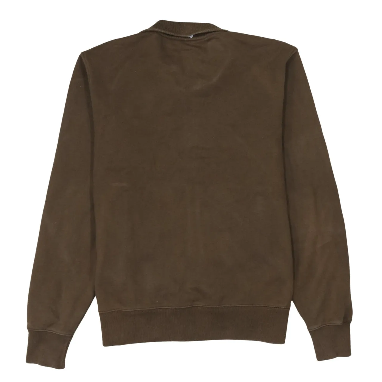 QuikSilver 90's Lightweight Full Zip Up Sweatshirt Small Brown sold by Vintage Club product image thumbnail 2