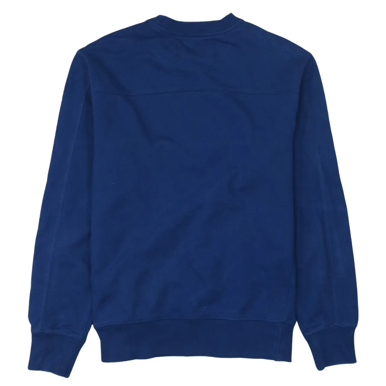 Calvin Klein Blue Sweatshirt Women’s XLarge Embroidered Chest Logo Crewneck Pullover Top sold by Vintage Club product image thumbnail 2