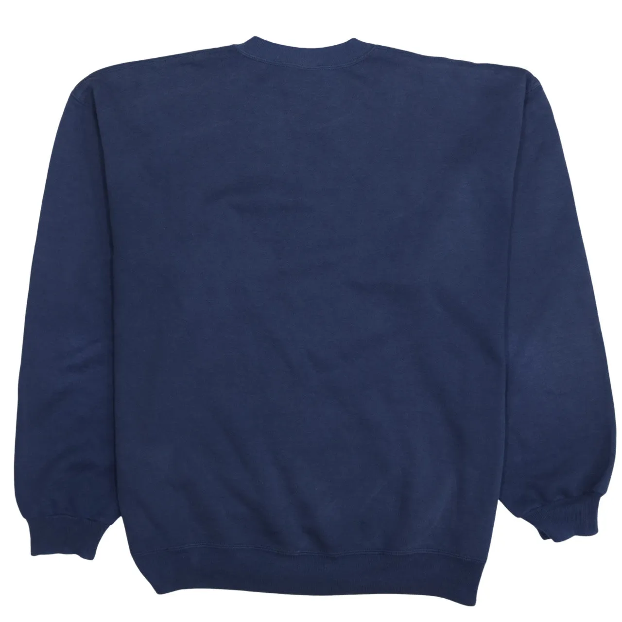 Russell 90's Plain Crew Neck Sweatshirt XLarge Navy Blue sold by Vintage Club product image thumbnail 2