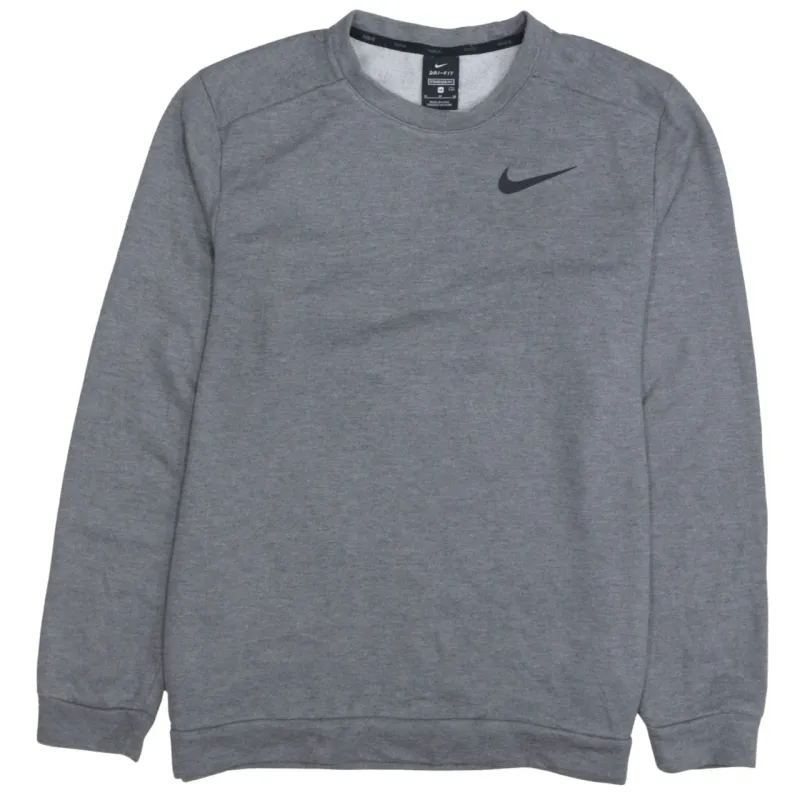 Nike 90's Swoosh Crew Neck Sweatshirt Medium Grey sold by Vintage Club