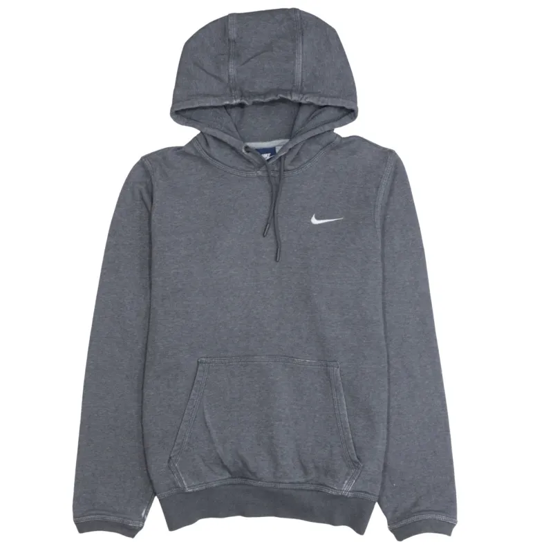 Nike 90's Swoosh Pullover Hoodie Small Grey sold by Vintage Club