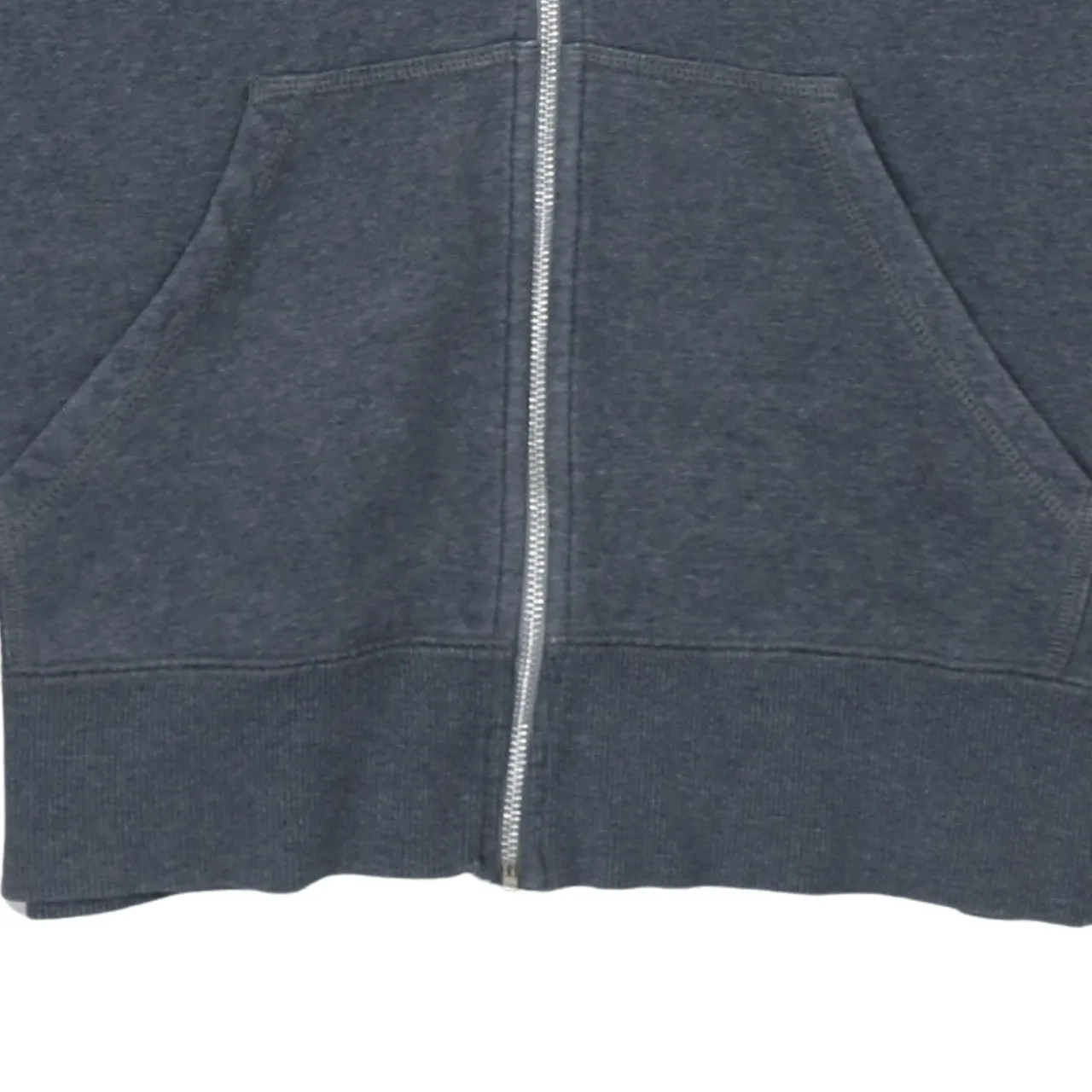 Nike 90's Swoosh Full Zip Up Hoodie Medium Grey sold by Vintage Club product image thumbnail 4