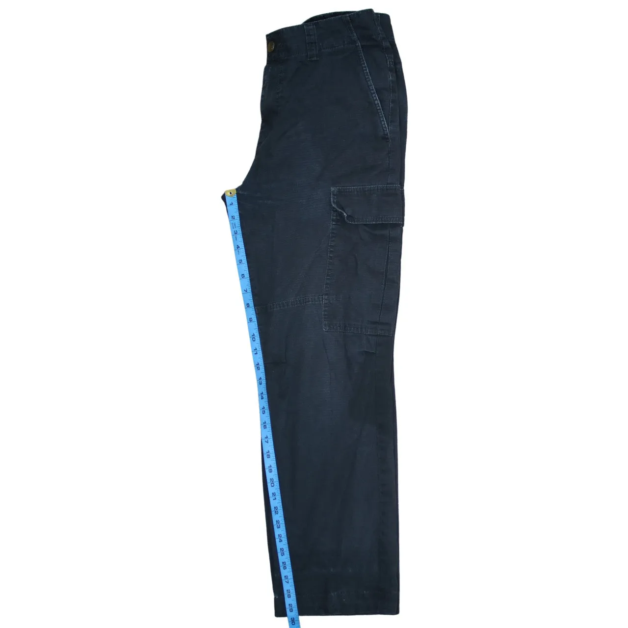 Dickies 90's Drawstring Pockets Straight Leg Baggy Jeans / Pants 32 Black sold by Vintage Club product image thumbnail 5