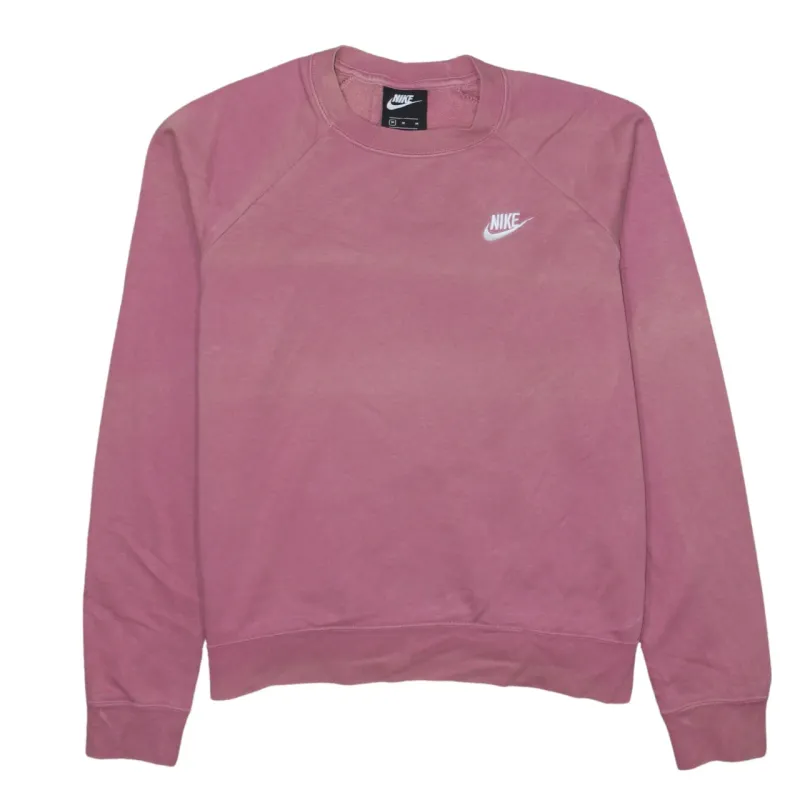 Nike 90's Swoosh Crew Neck Sweatshirt Medium Pink sold by Vintage Club