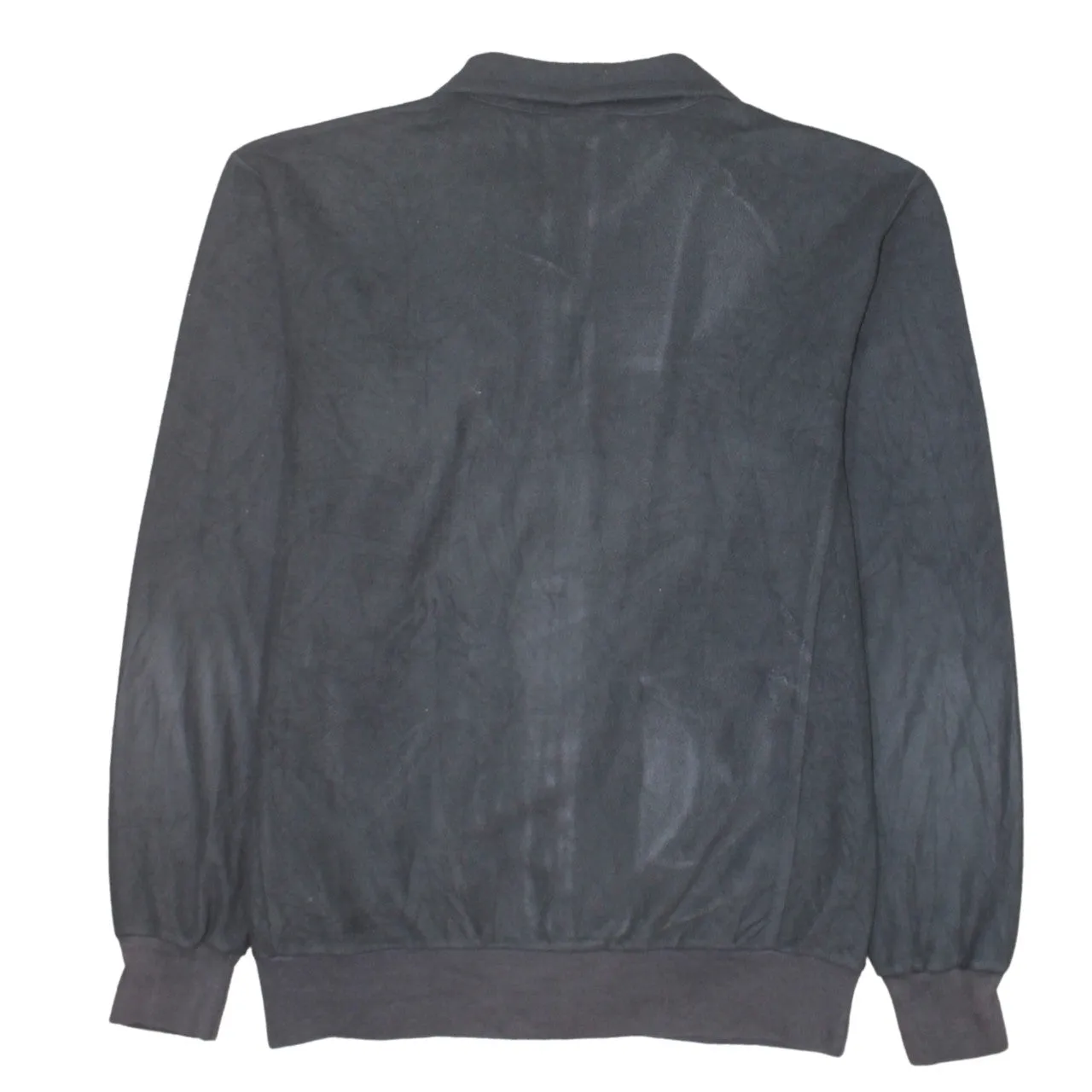 Champion Black Fleece Jacket Women’s Medium Embroidered Chest Logo Zip Pockets Outerwear sold by Vintage Club product image thumbnail 2