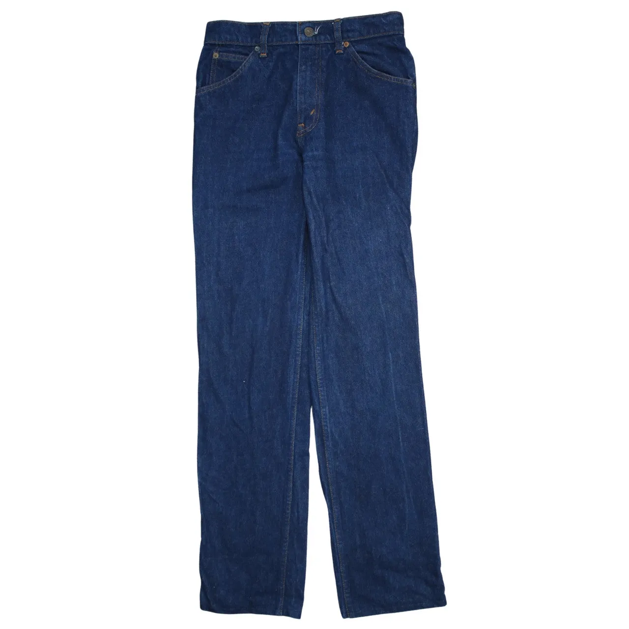 Levi's Dark Blue Jeans Men's 29 Straight Leg Five Pocket Denim Trousers sold by Vintage Club product image thumbnail 2