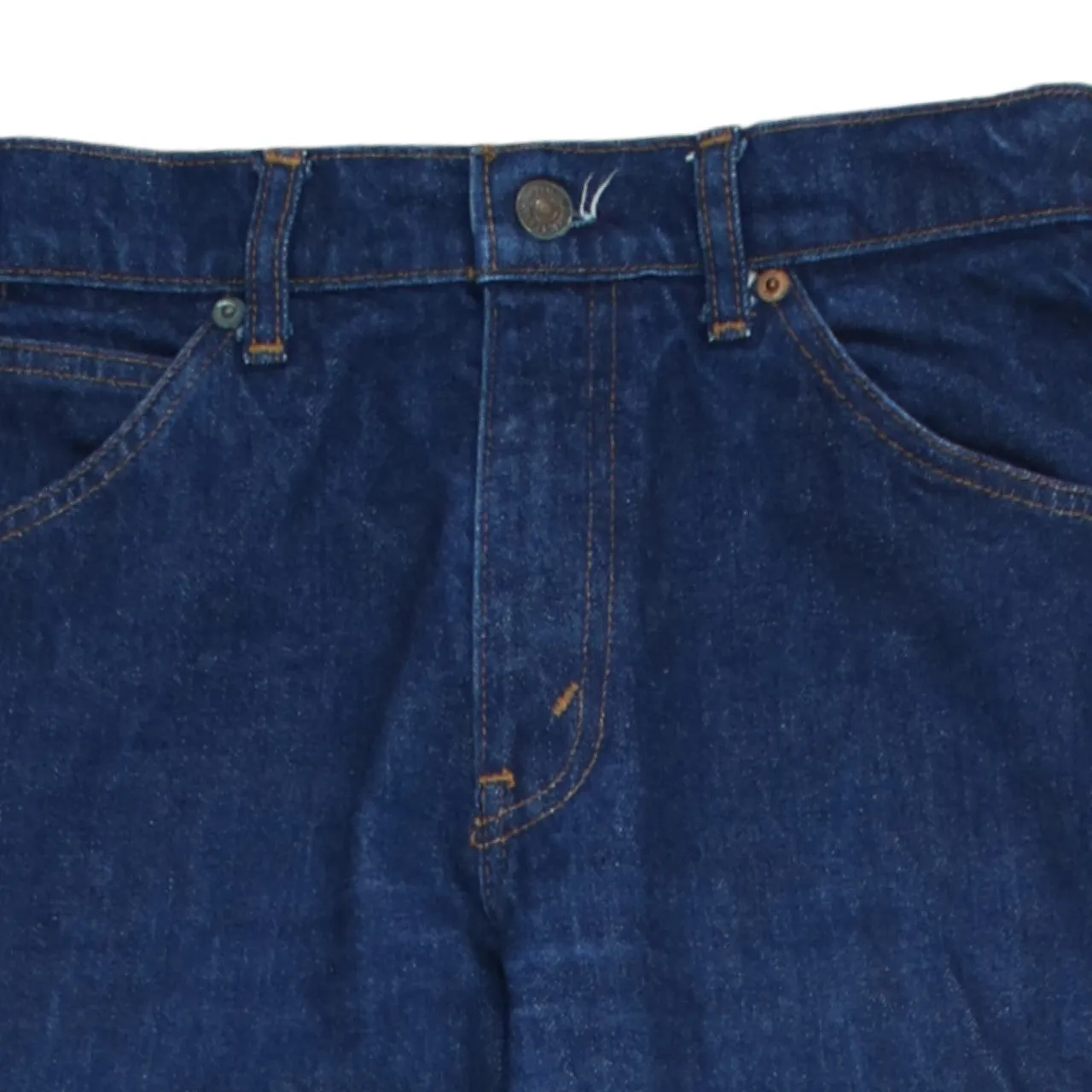 Levi's Dark Blue Jeans Men's 29 Straight Leg Five Pocket Denim Trousers sold by Vintage Club product image thumbnail 3
