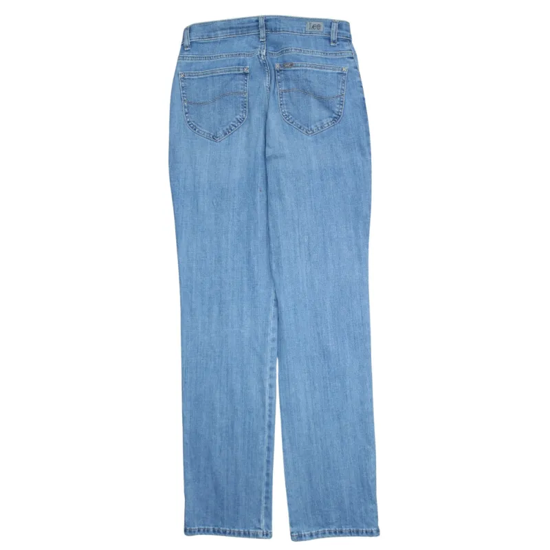 Lee Light Blue Jeans Men's 30 Straight Leg Classic Five Pocket Denim Trousers made by Lee