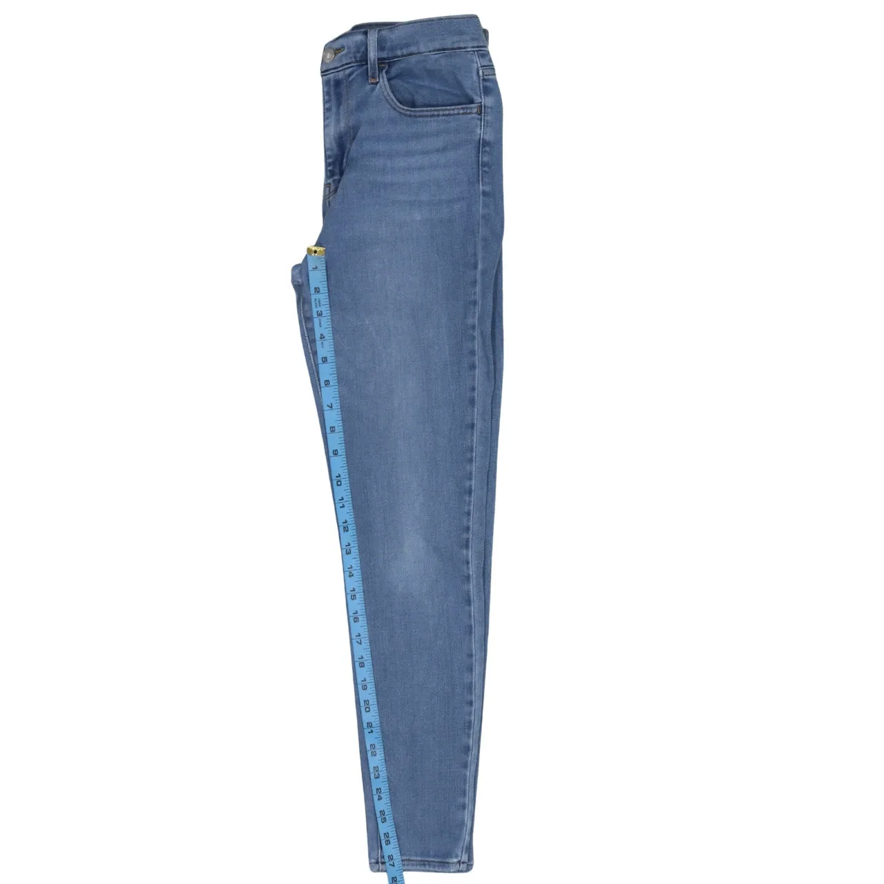 Levi's Light Blue Jeans Men's 28 720 High Rise Super Skinny Denim Pants sold by Vintage Club product image thumbnail 5