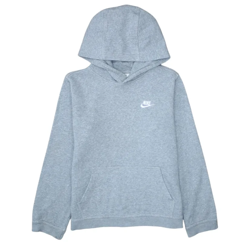 Nike 90's Swoosh Pullover Hoodie Medium  Grey sold by Vintage Club