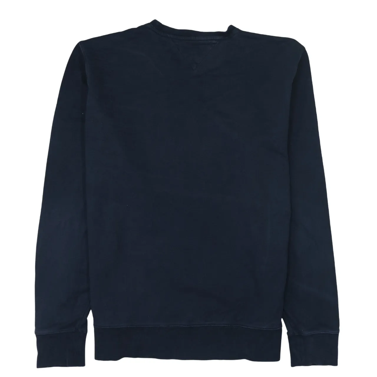 Tommy Hilfiger Navy Blue Sweatshirt Women’s XXL Small Flag Logo Crewneck Pullover Top sold by Vintage Club product image thumbnail 2