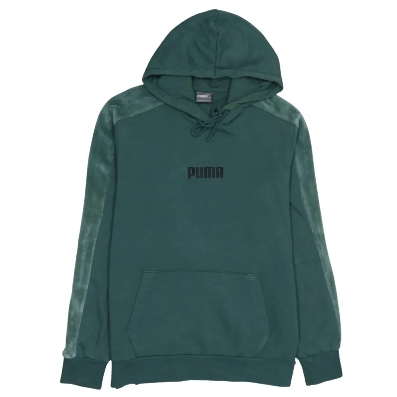 Puma 90's Lightweight Pullover Hoodie Medium Green sold by Vintage Club
